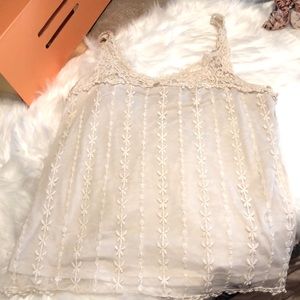 lace tank top